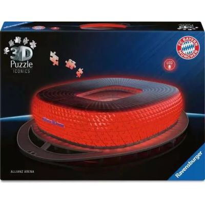 2. Ravensburger 12008033 puzzle Puzzle 3D 216 szt. Budynki