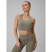 Biustonosz treningowy z niskim wsparciem damsk 4F 4FWSS26USBAF219-41S