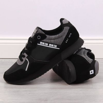 4. Buty sportowe Big Star M JJ174145 czarne 