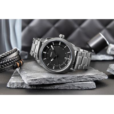 6. Zegarek Męski FOSSIL Machine Iron Grey FS4774 + BOX