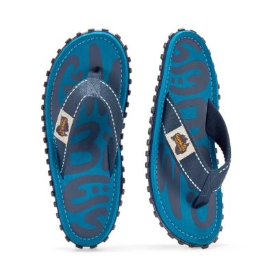 6. Gumbies męskie japonki ISLANDER FLIP-FLOP BLUE SURF