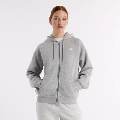 5. Bluza New Balance Sport Fleece Logo Full Zip W WJ43525AG
