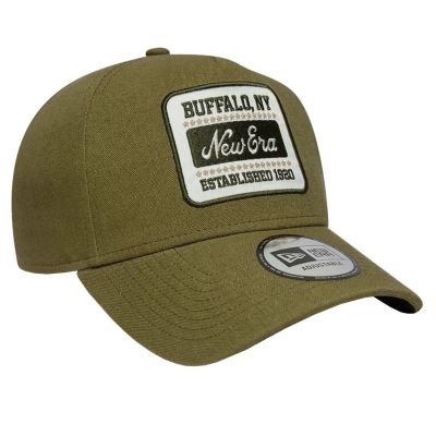 3. New Era Patch Line Cream 9FORTY E-Frame Adjustable Cap 60667686 Zielone OSFM