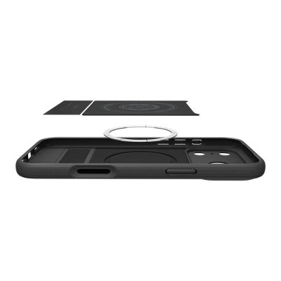 5. Etui Spigen Parallax "S" MagSafe na iPhone 17Pro - czarny mat