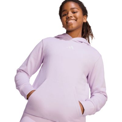 10. Bluza dla dzieci adidas Essentials Hoody jasny fiolet KS0366