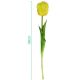 4. TULIPAN CIEMNO ŻÓŁTY 38CM JAK ŻYWY DEKORACJA WIOSENNA