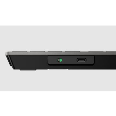 4. Klawiatura HP 720 Multi-Device Rechargeable Wireless Keyboard Nightfall Black bezprzewodowa czarna 9T5B1AA