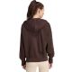 3. Bluza damska adidas Seasonal Essentials Animal Print 3-Stripes Full-Zip Hooded brązowa KV9299
