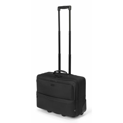 DICOTA D32036-RPET torba na laptop 43,9 cm (17.3") Pokrowiec w typie walizki na naóżkach Czarny