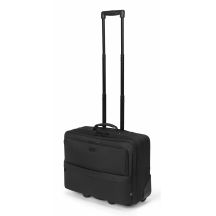 DICOTA D32036-RPET torba na laptop 43,9 cm (17.3") Pokrowiec w typie walizki na naóżkach Czarny