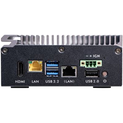 2. Shuttle Edge PC SPCEL03 Wielkość PC 0.46L Czarny x6413E Intel SoC BGA 1493 1,5 GHz