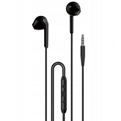 5. Słuchawki dokanałowe Dudao X3 przewodowe mini jack 3.5mm - czarne
