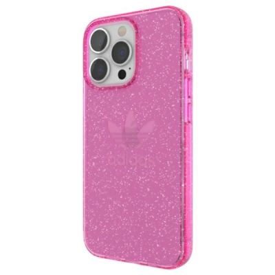 3. Etui Adidas OR Protective Clear Case Glitter na iPhone 13 Pro / iPhone 13 - różowe