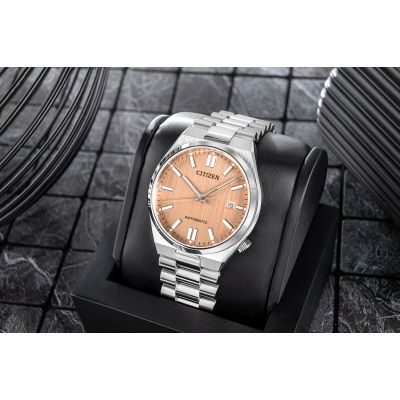 5. Zegarek Męski CITIZEN Tsuyosa Sapphire Mechanical NJ0159-86Z + BOX