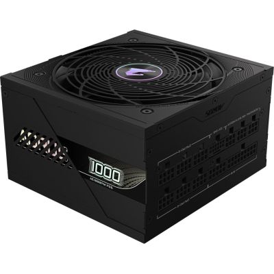 11. Zasilacz Gigabyte AORUS ELITE P1000W 80+ Platinum Modular PCIe 5.0 ICE (GP-AE1000PM PG5 ICE)