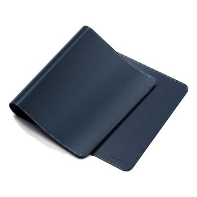 4. Podkładka na biurko Satechi Premium Desk Mat z wegańskiej skóry (blue)