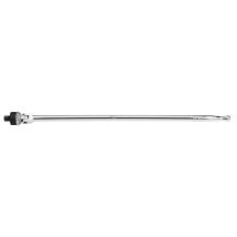 Pokrętło 1/2" z przegubem i grzechotką, 610 mm