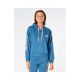 5. Bluza RIP CURL Wave Shapers Zip Through - niebieski