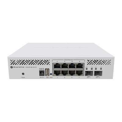 3. Switch Mikrotik CRS310-8G+2S+IN 10p  Managed 2,5G/Multigigabit/10G