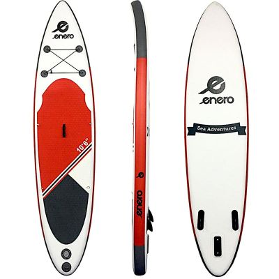 11. ZESTAW - DESKA SUP DMUCHANA 145KG 320X81X15CM ENERO