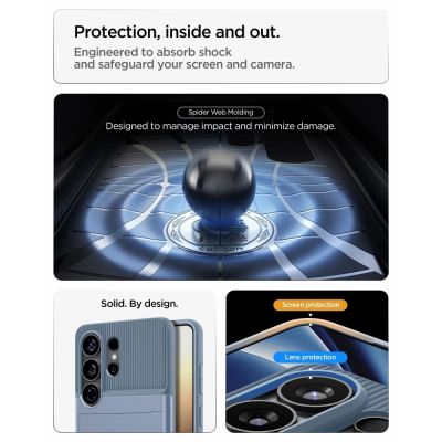 11. Etui Spigen Slim Armor CS na Samsung Galaxy S26 Ultra - niebieskie