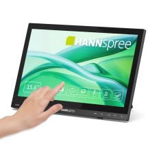 Hannspree HT165HPB monitor komputerowy 39,6 cm (15.6") 1920 x 1080 px Full HD LCD Ekran dotykowy Czarny