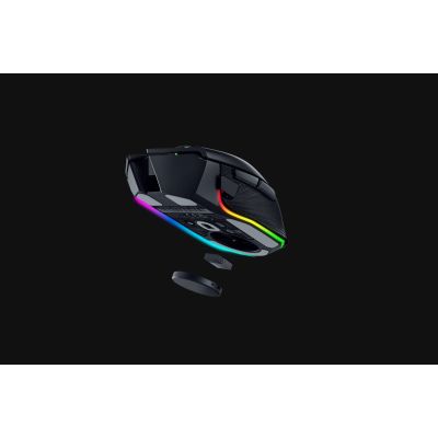 6. Razer Basilisk V3 Pro myszka Po prawej stronie RF Wireless + Bluetooth + USB Type-C Optyczny 30000 DPI