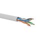 Kabel U/UTP kat.6A, sieciowy, skrętka, LSOH, Dca 4x2x23 AWG, 10Gb/s, gwarancja 10 lat, szary, 500m - Q-LANTEC