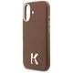 6. Etui Karl Lagerfeld Karl Head Logo MagSafe do iPhone 17 - brązowe