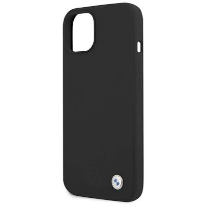 6. Etui BMW Silicone Signature na iPhone 13 mini - czarne