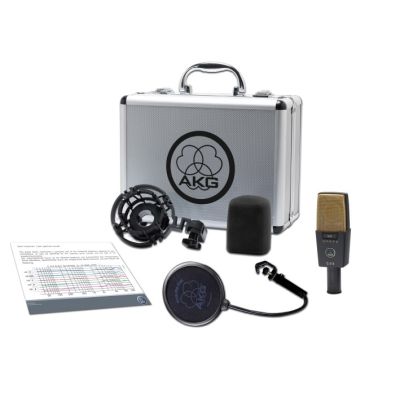 2. Mikrofon AKG C414 XLII - Mikrofon pojemnościowy wielkomembranowy, zmienne charakterystyki
