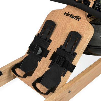 21. VIRTUFIT ELITE DREWNIANY WIOŚLARZ Z OPOREM WODNYM - DREWNO/DĄB