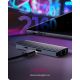2. ICY BOX IB-DK4034a-CPD Przewodowa USB 3.2 Gen 1 (3.1 Gen 1) Type-C Aluminium, Srebrny