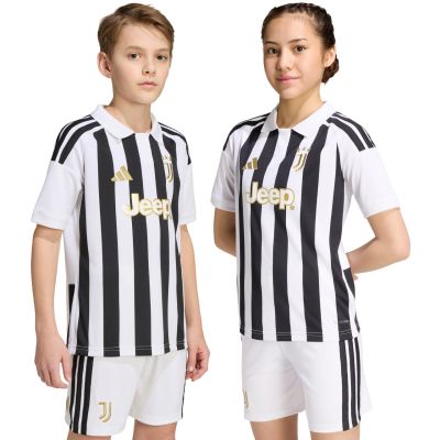 Koszulka dla dzieci adidas Juventus 26/27 biało-czarna KB8836