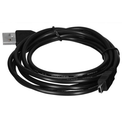 2. Kabel GEMBIRD CCP-USB2-AM5P-6 (USB M - Mini USB M; 1,8m; kolor czarny)