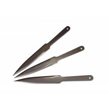 Noże do rzucania sportowego KAL22 LIDER 3szt srebrn