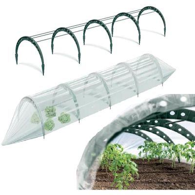 17. TUNEL FOLIOWY SZKLARNIA FLOO 240CM ZIELONY LEŚNY