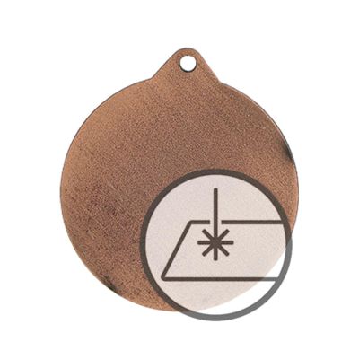 2. Medal z grawerem na laminacie