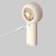 7. Mini dmuchawa Jisulife Handheld Fan Life5 Plus 4000 mAh przenośny wiatraczek wentylator USB - beżowy