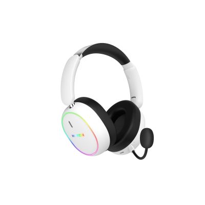 3. Słuchawki dla graczy Hator Phoenix 2 Wireless bezprzewodowe białe