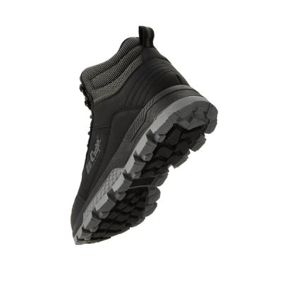 2. Lee Cooper buty sportowe męskie zimowe trzewiki czarne za kostkę