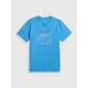 7. T-shirt regular z nadrukiem męski 4F 4FRSS26TTSHM4039-33S