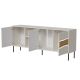 Komoda INSERTO 3D1W 190x40x80 kaszmir + LED