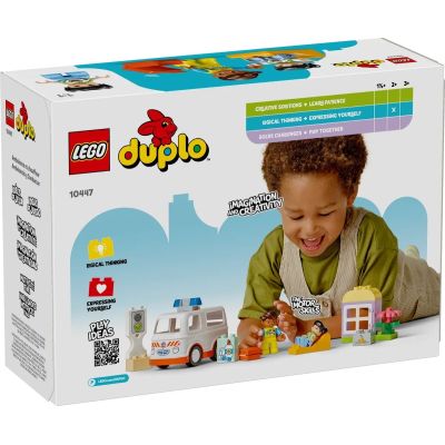 2. LEGO DUPLO TOWN 10447 Karetka z kierowcą