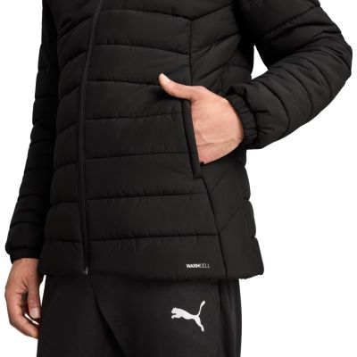 6. Kurtka męska Puma Team Additions Hooded Padded czarna 659795 03
