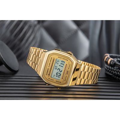 6. Zegarek Unisex CASIO Vintage A168WG-9W + BOX