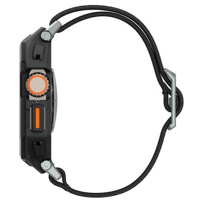 6. Etui z paskiem Spigen Lite Fit Pro na Apple Watch Ultra 1 / 2 (49 mm) - czarny mat