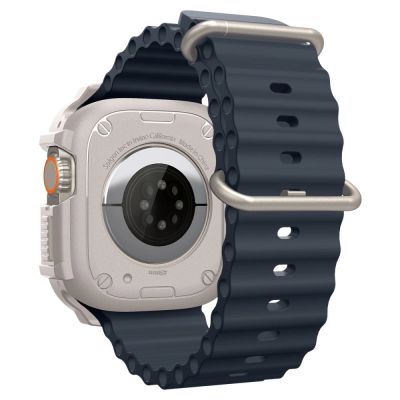 4. Etui Spigen Rugged Armor na Apple Watch Ultra 1 / 2 (49 mm) - beżowe