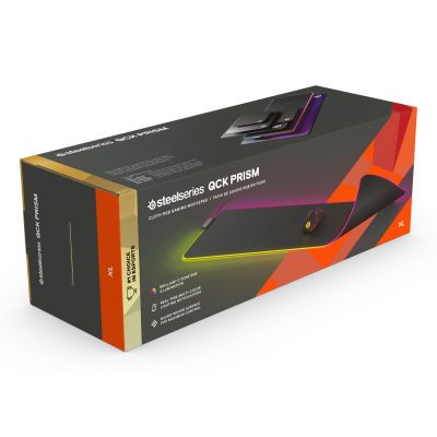 7. Steelseries QcK Prism Cloth XL Podkładka dla graczy Czarny
