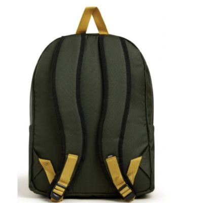 2. Plecak szkolny miejski Vans Old Skool Backpack 22L Zielony Dried Kelp - VN000H4WEMU1